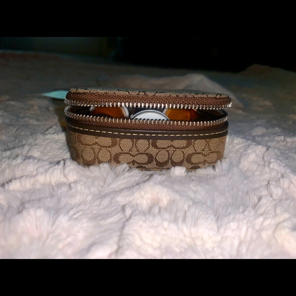 Coach pill case